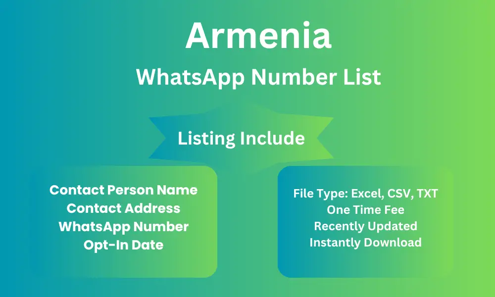 Armenia whatsapp number list